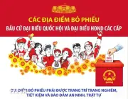 Quy định chi tiết về việc lựa chọn và bảo vệ địa điểm bỏ phiếu trong bầu cử