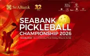 SeABank tổ chức giải Pickleball Championship 2026, gây quỹ học bổng cho trẻ em nghèo