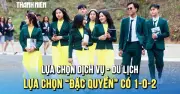 Sinh viên ngành Du lịch - Dịch vụ được thực hành sớm và thực tập có lương