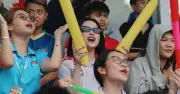 Sinh Viên Nha Trang Cổ Vũ Nhiệt Tình Cho Đội Khách Tại Giải Bóng Đá THACO CUP 2026