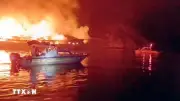 Siết chặt an toàn sau sự cố cháy tàu du lịch trên Vịnh Hạ Long