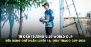 Từ U20 World Cup đến TNSV THACO Cup: Nguyễn Bá Minh Hiếu và duyên với trường CĐ FPT Polytechnic