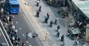 Tai nạn thảm khốc giữa xe buýt và xe máy tại TP.HCM, một người tử vong tại chỗ