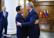 Thủ tướng Phạm Minh Chính hội kiến Chủ tịch Duma Quốc gia Nga Volodin tại Hà Nội