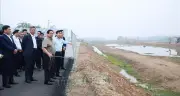 Thủ tướng Phạm Minh Chính kiểm tra tiến độ dự án sân bay Gia Bình và đường Vành đai 4