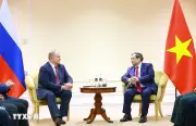 Thủ tướng Phạm Minh Chính tiếp Chủ tịch Đảng Cộng sản Liên bang Nga tại Hà Nội