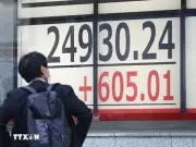 Thị trường chứng khoán châu Á tiếp tục tăng điểm trong phiên chiều