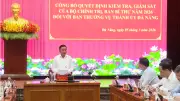 Thường trực Ban Bí thư Trần Cẩm Tú chỉ đạo kiểm tra, giám sát thực hiện Nghị quyết Đại hội XIV