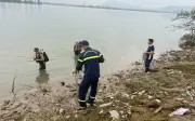 Tìm thấy thi thể nam sinh dưới nước sông Lâm sau hơn một ngày tìm kiếm