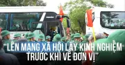 Tân cử nhân rạng rỡ lên đường nhập ngũ, thực hiện nghĩa vụ với Tổ quốc