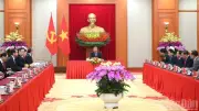 Tổng Bí thư Tô Lâm tiếp đoàn Bộ trưởng Trung Quốc, nhấn mạnh hợp tác chiến lược Việt-Trung