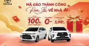 Toyota Veloz Cross vượt khó nhờ hỗ trợ tài chính mạnh mẽ trong quý đầu năm
