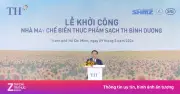 Tập đoàn TH khởi công nhà máy thực phẩm sạch 6.000 tỷ đồng tại TP.HCM