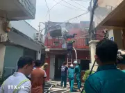 TP.HCM: Cháy lớn tại khu dân cư trong hẻm, may mắn không có thương vong
