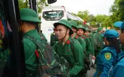 TP.HCM tiễn 2.534 thanh niên ưu tú nhập ngũ, lớp đầu tiên sau sáp nhập