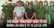 Triệt Phá Ổ Nhóm Lừa Đảo, Dùng Giấy Tờ Giả Phù Phép Chiếm Đoạt Ô Tô Từ Lái Xe