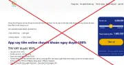 Trường Cao đẳng Công nghệ Y - Dược Việt Nam cảnh báo website giả mạo cho vay tiền
