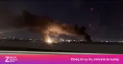 Vụ nổ lớn và hỏa hoạn bùng phát tại sân bay gần căn cứ Mỹ ở Iraq