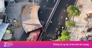 Video Góc Nhìn Trên Cao: Vụ Tấm Thép 10 Tấn Đè Cabin Xe Rác
