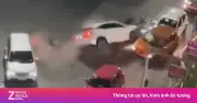 Video gốc vụ xe Lexus va chạm trên đường Trung Kính: Diễn biến gây tranh cãi