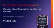 Viettel IDC Được Vinh Danh Đối Tác Cloud Xuất Sắc Nhất 2025 Của VMware