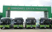 VinCons Triển Khai Xe Buýt Điện: Nâng Cao Đời Sống Công Nhân Tại Dự Án Cần Giờ