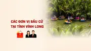 Vĩnh Long công bố danh sách các đơn vị bầu cử đại biểu Quốc hội khóa mới