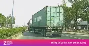 Xe Container Lạng Lách, Tạt Đầu Nguy Hiểm Trên Đường Mỹ Phước - Tân Vạn