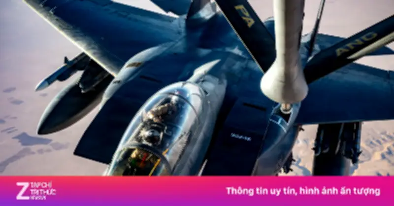 2 Giây Sinh Tử: Hành Trình Thoát Hiểm Kinh Hoàng Của Phi Công Mỹ Trên Tiêm Kích F-15E