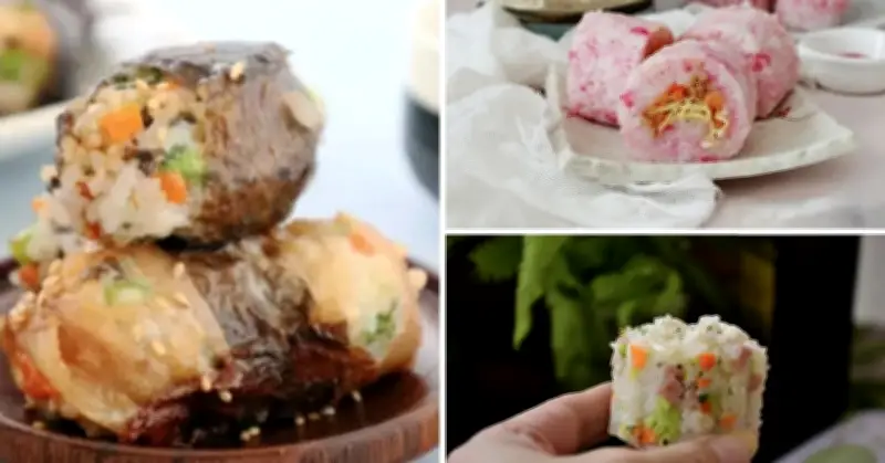 5 Công Thức Cơm Nắm Siêu Nhanh: Bữa Sáng, Trưa, Tối Đều Ngon Mắt, Hấp Dẫn