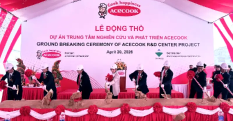 Acecook Việt Nam Khởi Công Trung Tâm Nghiên Cứu D-GROOVE, Đưa Giá Trị Thực Phẩm Ra Thế Giới