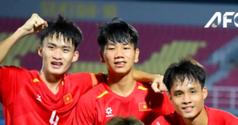 AFC ca ngợi chiến tích lịch sử của U17 Việt Nam