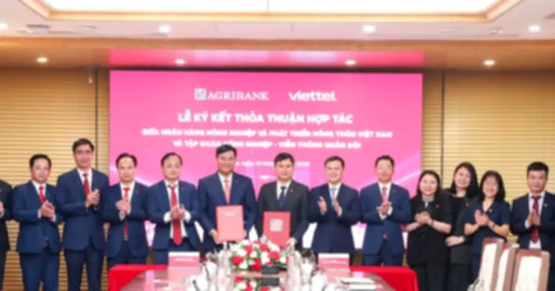 Agribank và Viettel ký kết hợp tác chiến lược, thúc đẩy chuyển đổi số tài chính nông nghiệp