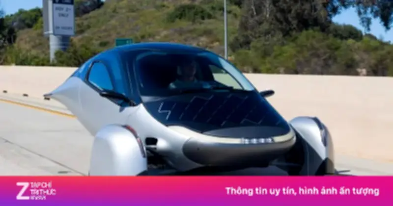 Aptera Motors Sắp Sản Xuất Xe Điện Chạy Năng Lượng Mặt Trời Từ Cuối 2026