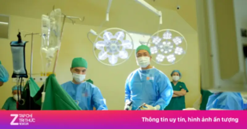 Đau bụng âm ỉ, phát hiện ung thư thận giai đoạn sớm nhờ phẫu thuật nội soi