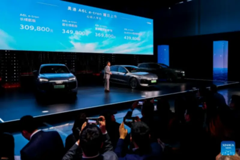 Audi ra mắt sedan điện hạng sang A6L e-tron tại thị trường Trung Quốc