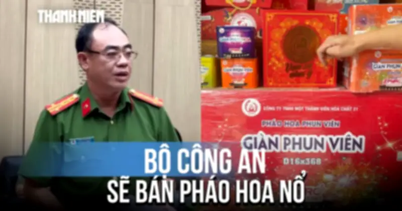 Bộ Công An công bố nghiên cứu chuyên sâu trước khi phê duyệt bắn pháo hoa