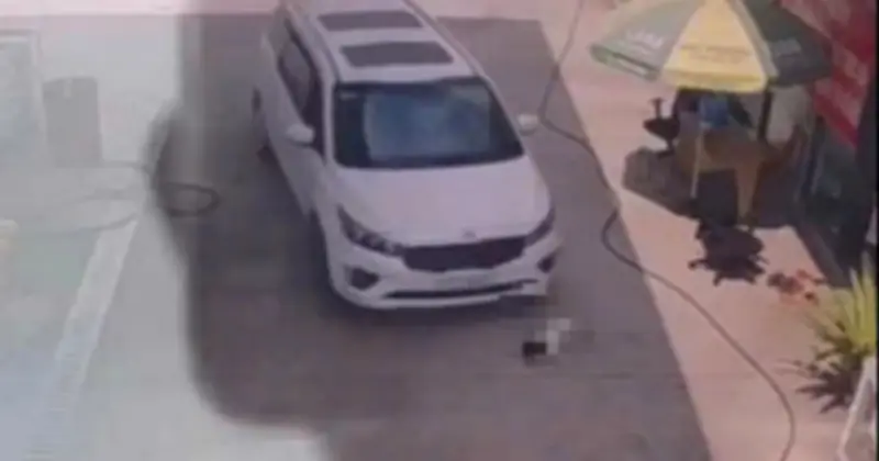 Bé gái 2 tuổi tử vong thương tâm tại cây xăng TP.HCM do ô tô cán phải