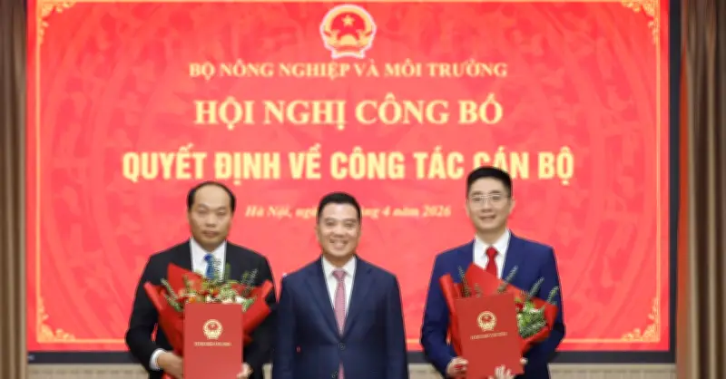 Bổ nhiệm Chánh Văn phòng Bộ Nông nghiệp và Môi trường