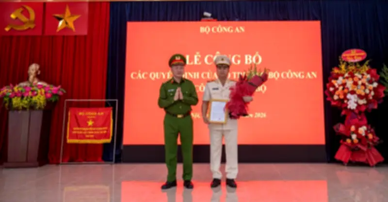 Bổ nhiệm Thiếu tướng Dương Đức Hải giữ chức Cục trưởng Cảnh sát PCCC&CNCH