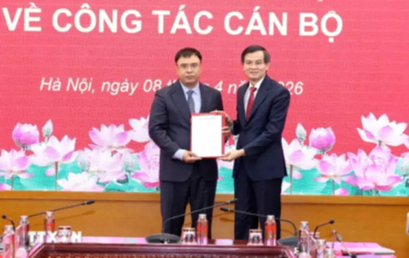 Bổ nhiệm Trợ lý Tổng Giám đốc Học viện Chính trị Quốc gia Hồ Chí Minh