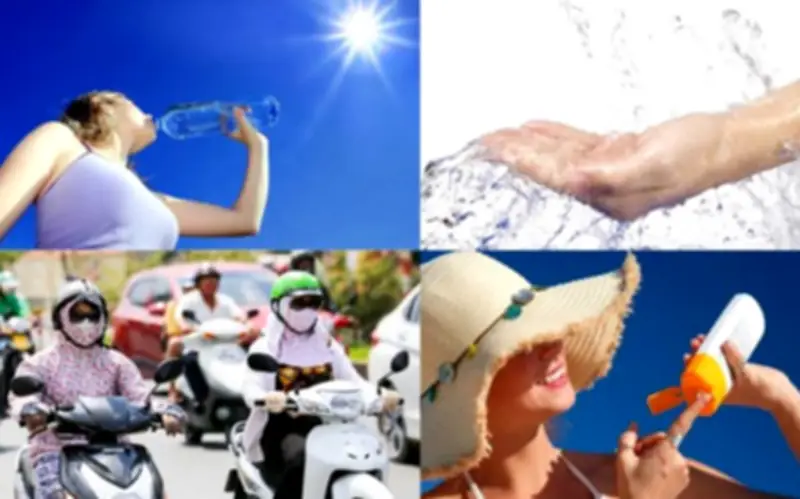 Bí quyết bảo vệ sức khỏe và làn da khi du lịch mùa nắng nóng