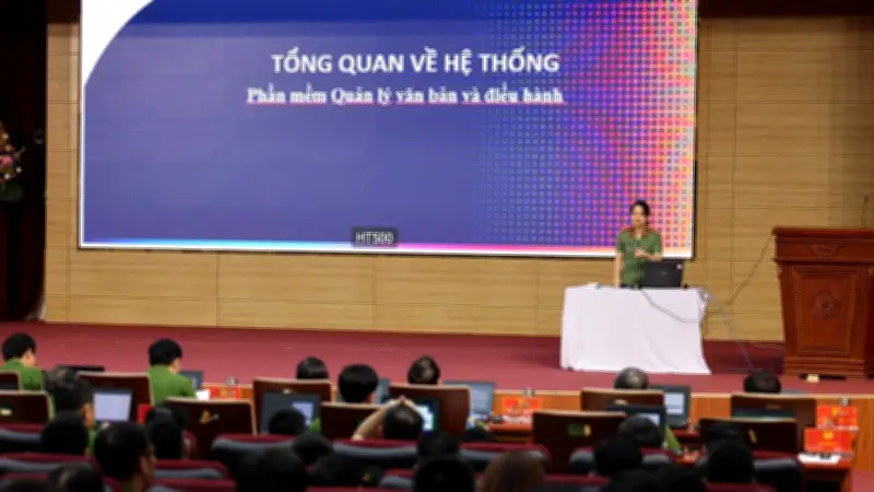 Bộ Tư lệnh Cảnh sát cơ động đẩy mạnh chuyển đổi số với phần mềm nâng cấp và chữ ký số