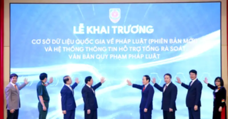 Bộ Tư pháp khai trương phiên bản mới Cơ sở dữ liệu quốc gia về pháp luật và hệ thống hỗ trợ rà soát