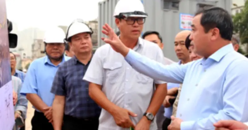 Bí thư Hà Nội Trần Đức Thắng chỉ đạo khẩn cấp hoàn thành kênh La Khê trước 30.4