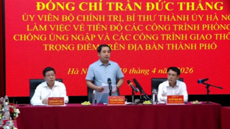 Bí thư Thành ủy Hà Nội yêu cầu các dự án phải rõ thời hạn hoàn thành