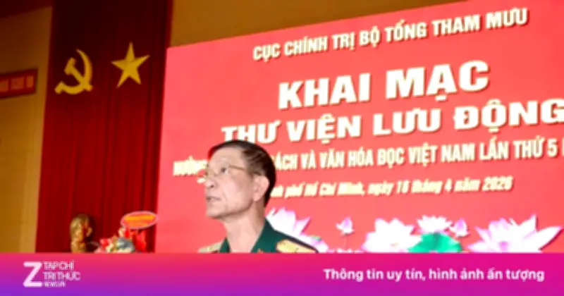 Bộ Tổng Tham mưu Khai Mạc Thư Viện Lưu Động, Lan Tỏa Văn Hóa Đọc Trong Quân Đội