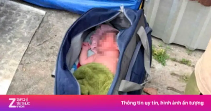 Bé trai sơ sinh còn nguyên dây rốn bị bỏ rơi gần nhà thờ ở TP.HCM