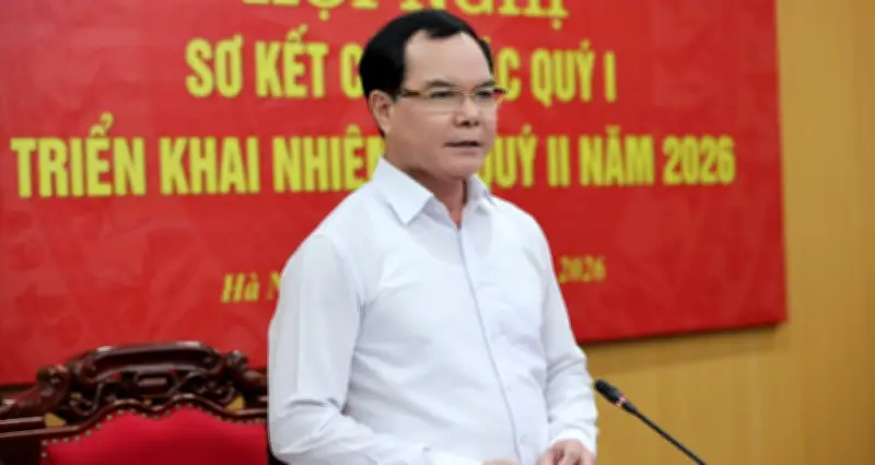 Bộ trưởng Nguyễn Đình Khang: Đổi mới tư duy lãnh đạo là yếu tố then chốt để cấp ủy hoạt động hiệu quả