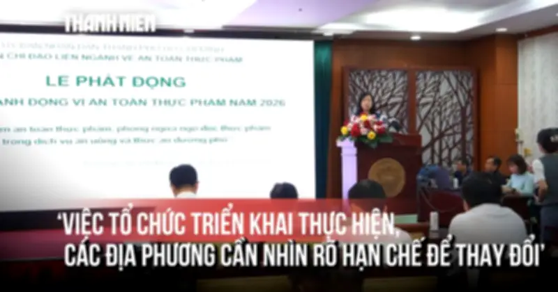 Bộ trưởng Y tế cảnh báo số vụ ngộ độc thực phẩm tăng mạnh, kêu gọi hành động khẩn cấp